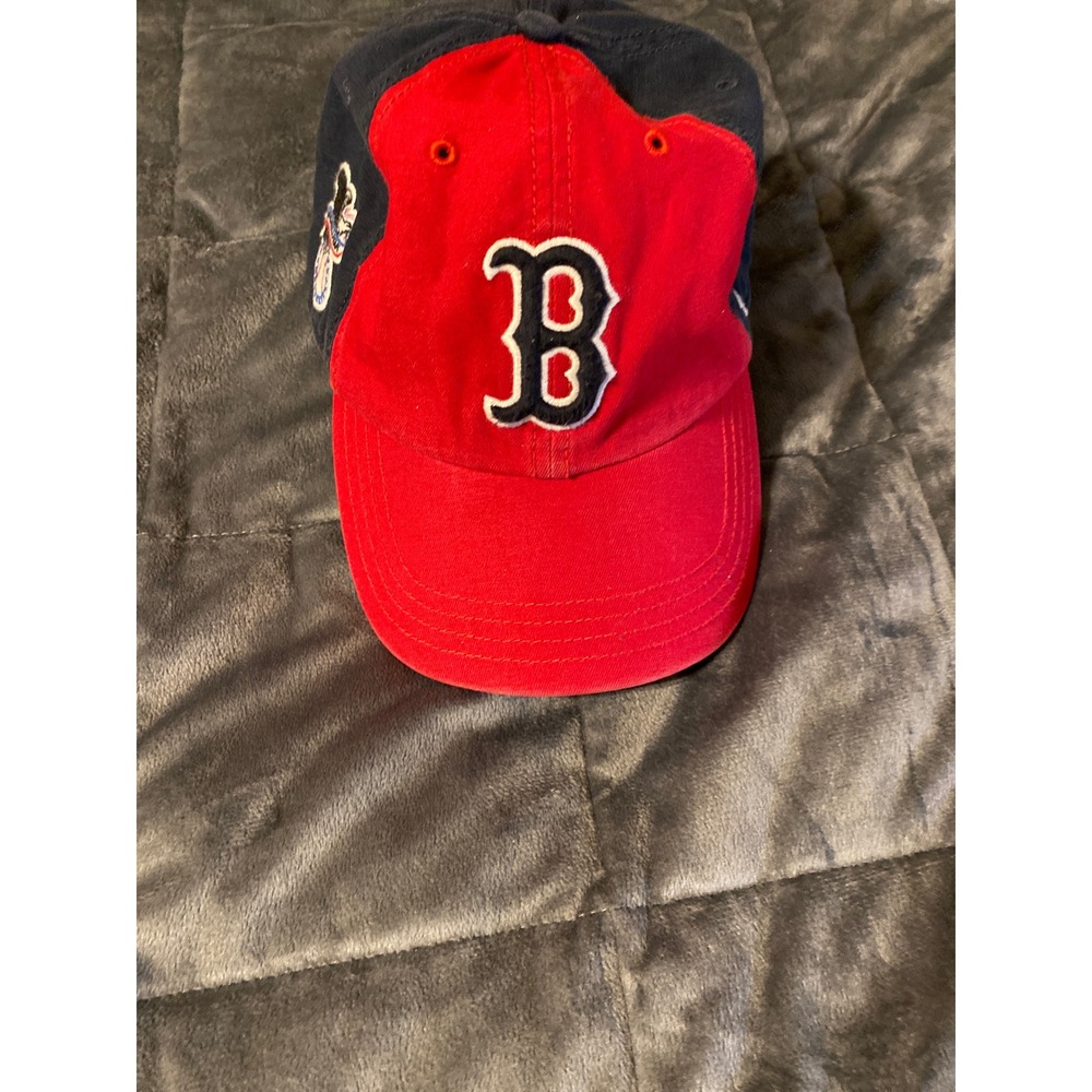 47 Brand Boston Red Sox MLB Hat Navy Red American League Patch Baseball Cap